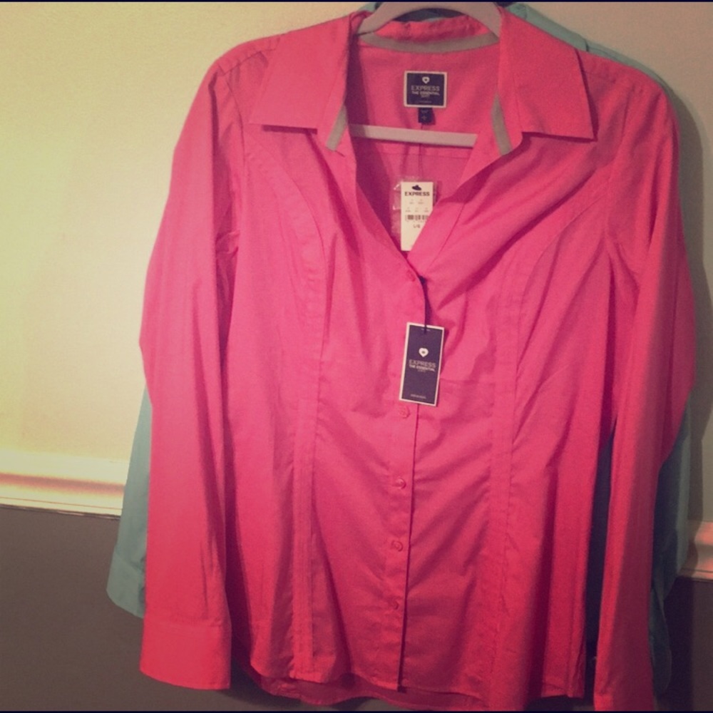 2 Express Essential dress shirts